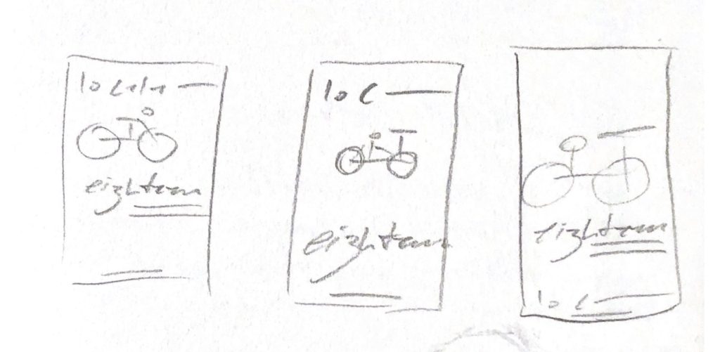 initial eighteen cover sketches